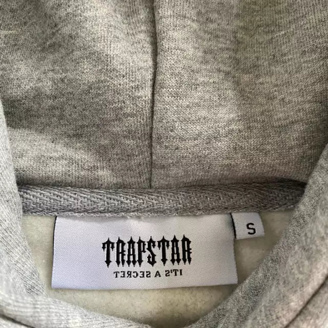 Conjunto Trapstar Chenille Decoded Cinza/Azul