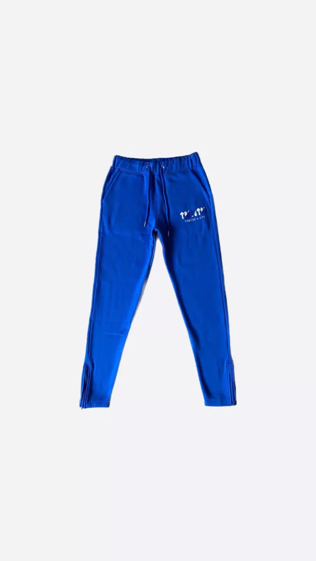 Conjunto Trapstar Chenille Decoded Azul